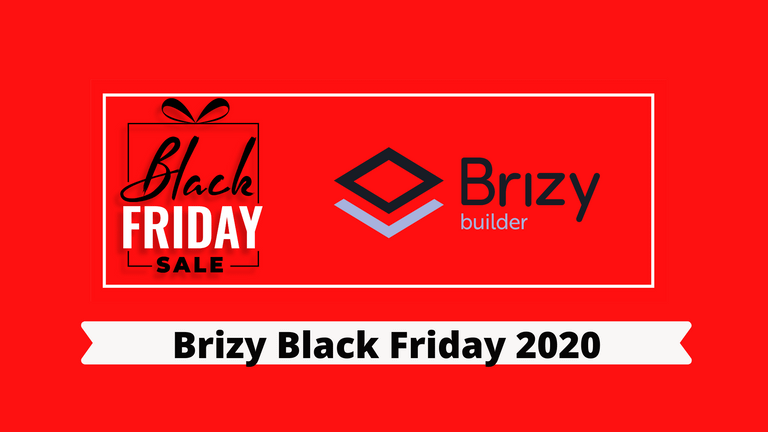 Brizy Black Friday 2021: [30% OFF] on Yearly Plans